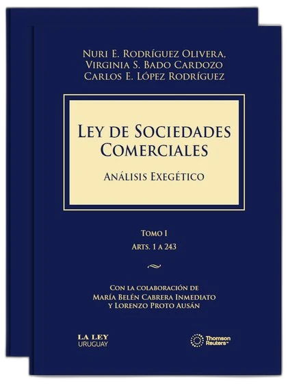 Ley de Sociedades Comerciales. Análisis Exegético
